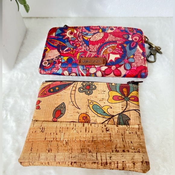 Sakroots Women's Encino Essential Wallet and Coin Purse Bundle - Picture 1 of 16
